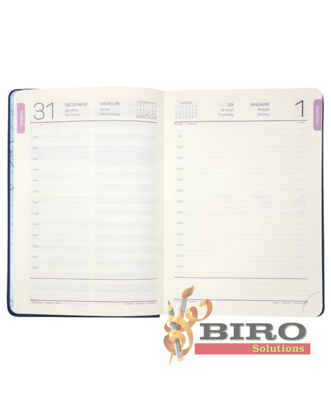 Agendă А5 2026 IDEE Standart "Dark Blue"